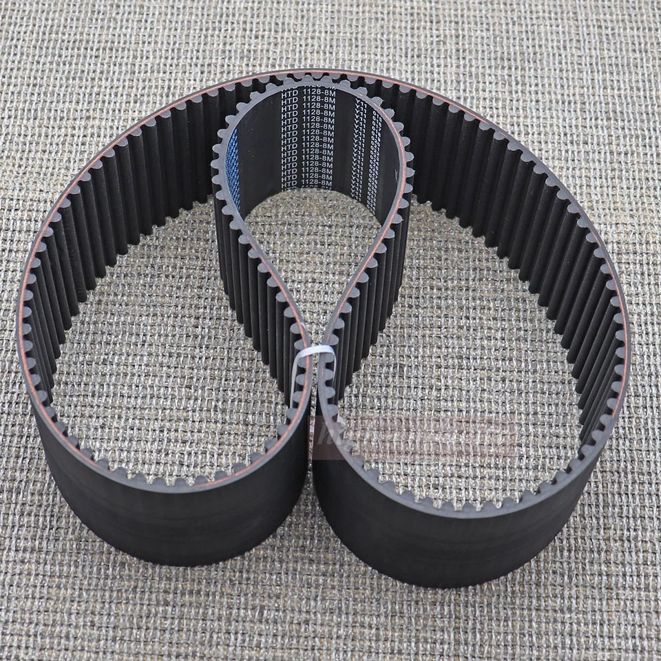 НОВЫЙ комплект привода для EVO-9SF BDL-141-3 ременные приводы Harley резиновый ремень 3 дюйма - Изображение 2 из 4