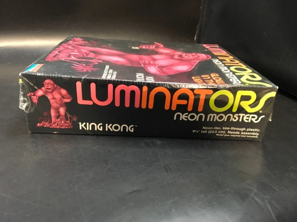 KING KONG Luminators Neon Monsters Model Kit NEW [Monogram 1992] #1623 - Image 4 of 4