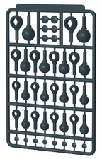 Hobby Base Premium Parts Collection Joint Ball Joint Large G. Gray Model Kit