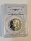 2000-S Silver 50C PCGS PR 69 DCAM Kennedy Half Dollar #1319
