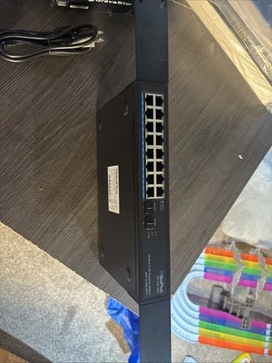 GigaPlus GP-s25-1602 16 Port Ethernet Switch, 16 x 2.5G Base-T Ports