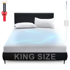 Grounding Fitted Sheet King Size, Earthing Sheets - Pure Silver Fiber & Organic