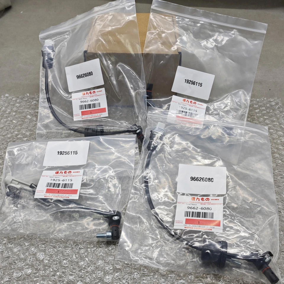 4 × !ABS Wheel Speed Sensor For Chevy Captiva Suzuki Pontiac Saturn USA - Изображение 2 из 4