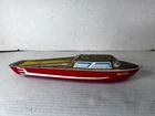Vintage Ohio Art Tin Boat 1960s Tin Toy USA 14.5 inches long G-60