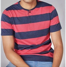 GAP Live-In Striped Crewneck Short Sleeve Tee Dress