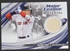 2023 Series 1 Major League Material Relic #MLM-TST Trevor Story - Boston Red Sox