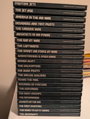 The Epic of Flight Time Life Books Lot of 23 Complete Set PREMIUM Library Bdg