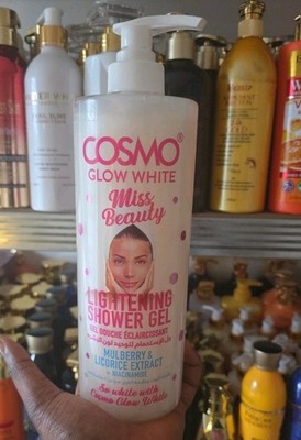 Cosmo Glow White Skin Lightening Shower Gel 1000ml Niacinamide