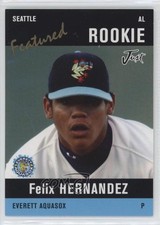 2004 Just Minors Just Featured Preview Black Felix Hernandez #Featured12 0q3