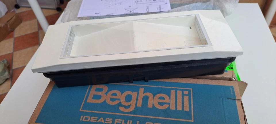 Lampade Led Emergenza Beghelli 11W 8ORE da incasso o esterno Stile 14 led - Immagine 4 di 4