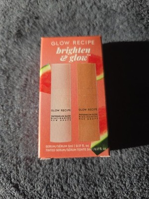 Glow Recipe Glow Recipe brighten & glow kiniacinamide dew &hue drops Travel Set