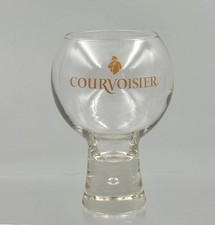 Courvoisier Bubble Thick Stemmed Rare Glass