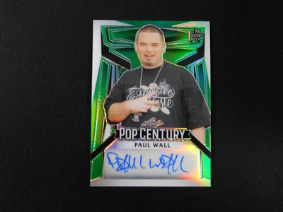 #ad 2023 Leaf Pop Century Paul Wall Auto 1 7 Green Wave $39.95