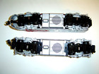 DIESEL ENGINES LOCOMOTIVES O scale Santa Fe K Line 13" long Red Silver NEAR MINT — photo 9