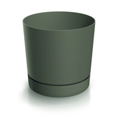 5905197467023 Doniczka TUBO P 18cm Zielona Pinia Prosperplast Prosperplast 1sp