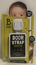 Door Buddy Baby Door Strap Holds Door Open, Lets Cats In, Keeps Babies Out, Prop