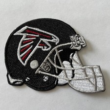 Parche Casco Atlanta Falcons NFL Fútbol Bordado Hierro En 2.5x3.5"