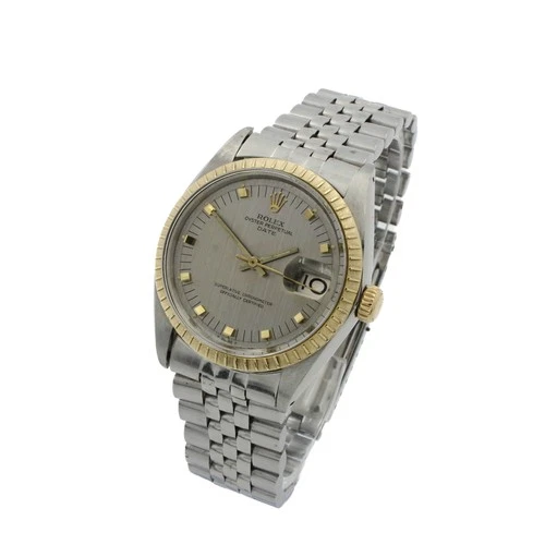 Men's Rolex Date Ref.#1505 34mm Slate Dial Two-Tone Watch W264297-1