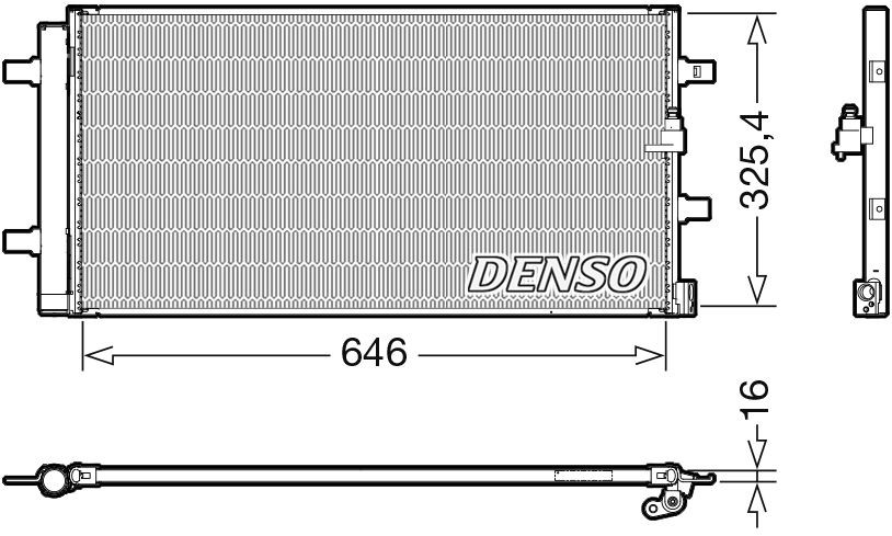 Denso Aircon Condenser DCN02041