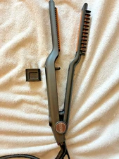 Dashu Daily Easy Slim Styler Hair Iron Curl Down Straightener + US power adapter