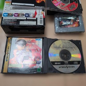 The King of Fighters KOF '95-'97 Sega Saturn Soft Set Game Collection