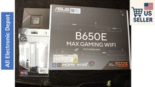 New AMD Ryzen 5 7600X ASUS B650E Max Gaming WiFi G.Skill 16GB DDR5 6000 Sealed