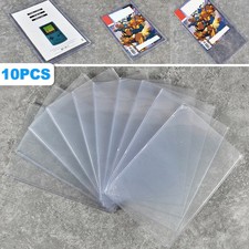 10PACK Magazine Document Protectors - 5MM Thick Plastic Sleeves - 11" x 17"