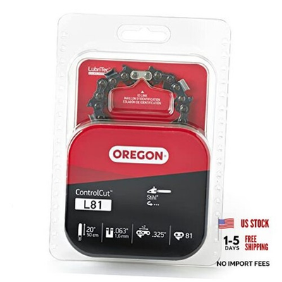 #ad L81 ControlCut Chainsaw Chain for 20 Inch Bar 81 Drive Links – low kickback $43.25