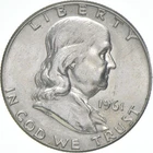 1961 Franklin Half Dollar AU 90% Silver *2998