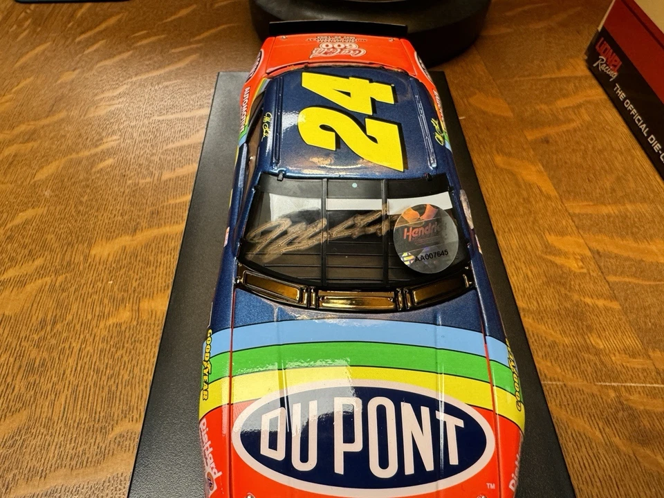 Dual Autographed Jeff Gordon/Ray Evernham 1994 Charlotte 1:24 Lumina #152 Of 276 - Image 2 of 4