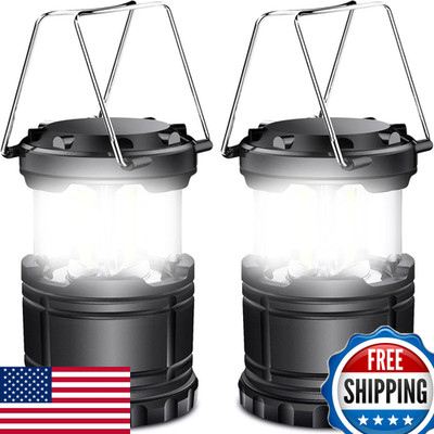 Extrastar 2 Pack Led Battery Operated Lights Portable Survival Battery Powered