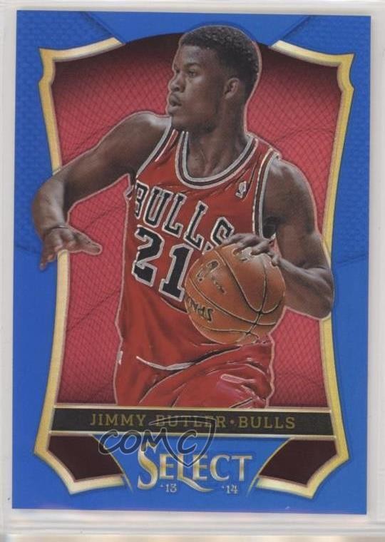 2013-14 Panini Select Blue Prizm 2/49 Jimmy Butler #21 0b9