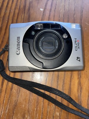 Canon ELPH 370Z Film Camera W Strap Untested Parts Only
