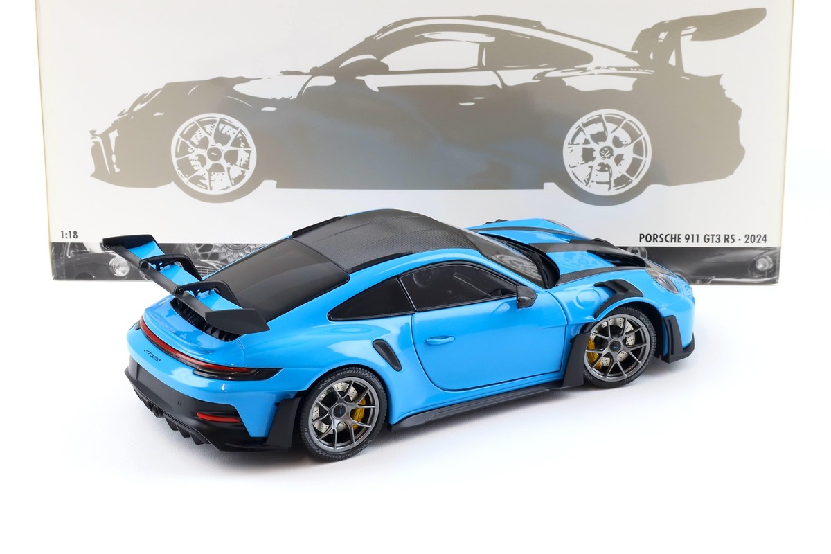 【MINICHAMPS】1/18 Porsche 911GT3RS Blue Minichamps Porsche 911 (992) GT3 RS 2023 Blue & Black