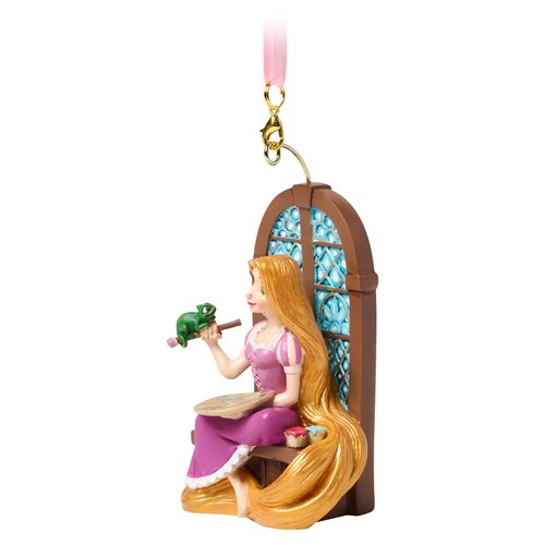 Cute Disney Pascal The Lizard & Rapunzel Sketchbook Ornament From ...