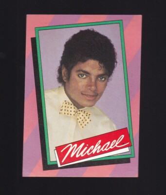 MICHAEL JACKSON‼️ 1984 TOPPS MICHAEL JACKSON SERIES 1 & 2 CARDS & STICKERS