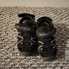Nautica Little Boys Toddler Kids Shoes summer Sandals Size 7 Black