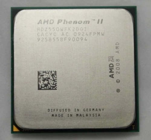 AMD Phenom II X2-545 X2-550 X2-555 X2-560 X2-565 X2-570 Dual-Core AM3 938pin CPU - Image 3 of 4