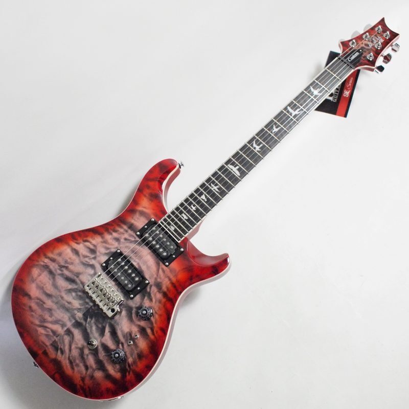 SE Custom 24-08 QuiltCharcoalCherryBurst