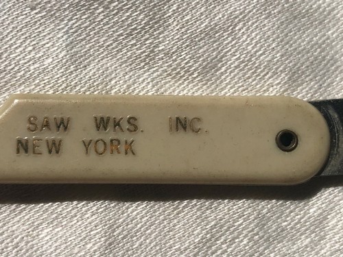 Vintage Victor Hack Saw Blades Victor Saw Works Advertising Folding Nail File - Picture 4 of 12