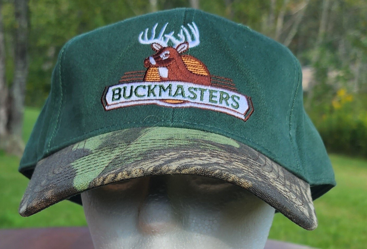 Buckmasters Strapback Adjustable Baseball Cap Emb… - image 1