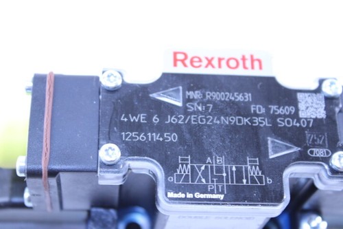 REXROTH Ventil 4WE6J62/EG24N9DK35LSO407 MNR R900245631 - Bild 3 von 5