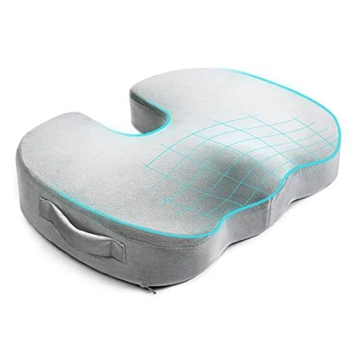 Foam Seat Cushion Comfortable Butt Pad for Office Chair Wheel