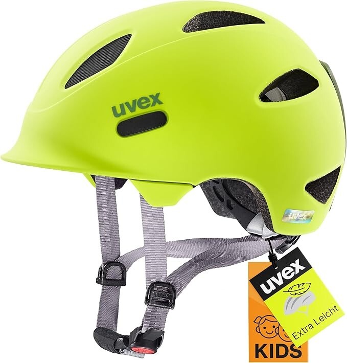 Шлем Uvex Fahrradhelm Oyo Kinder Fahrrad Helm gelb 50-54 см