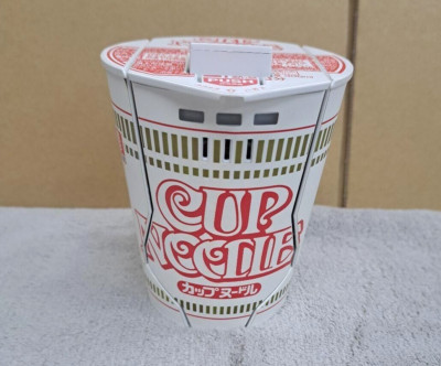 NISSIN CUP NOODLE Robot Timer Dancing Flower Waltz Robo Japan Rare
