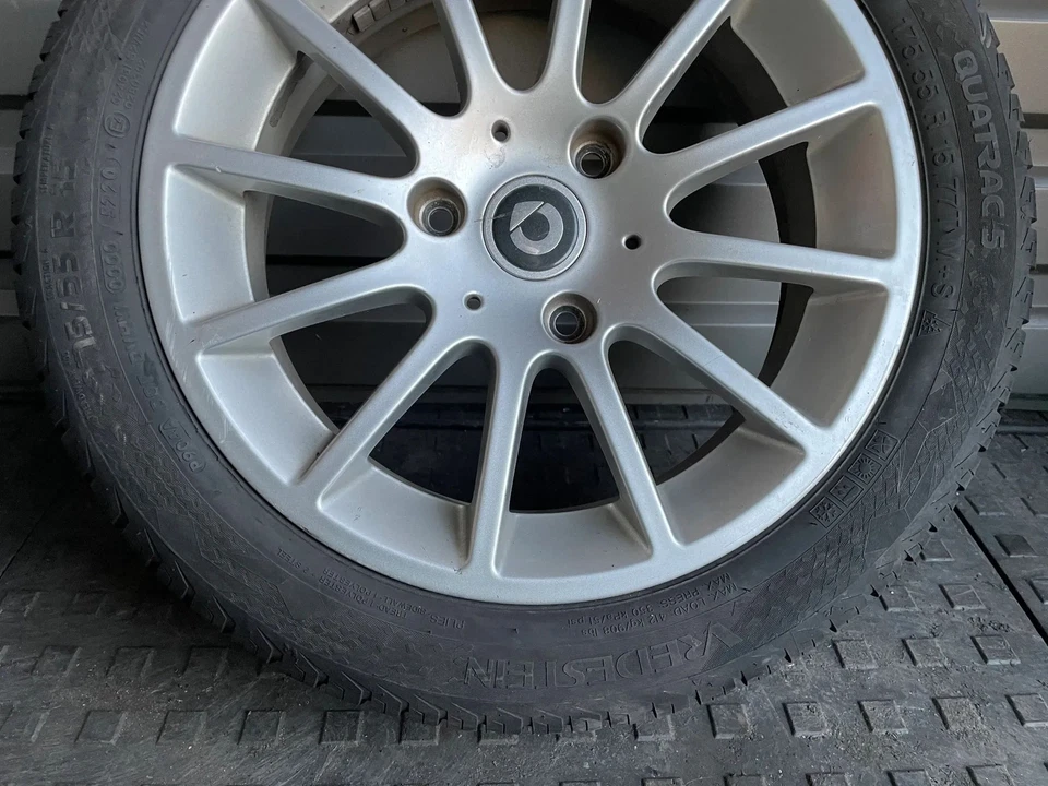 Smart ForTwo 1x Alufelge Komplettrad 175 55 16 16 Zoll DOT5220 A4514010402 - Bild 3 von 4