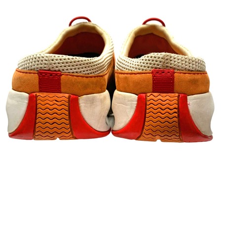 COLE HAAN D13777 Orange Suede Athletic Slip On Mules Women's Size 8.5 B - Picture 7 of 10