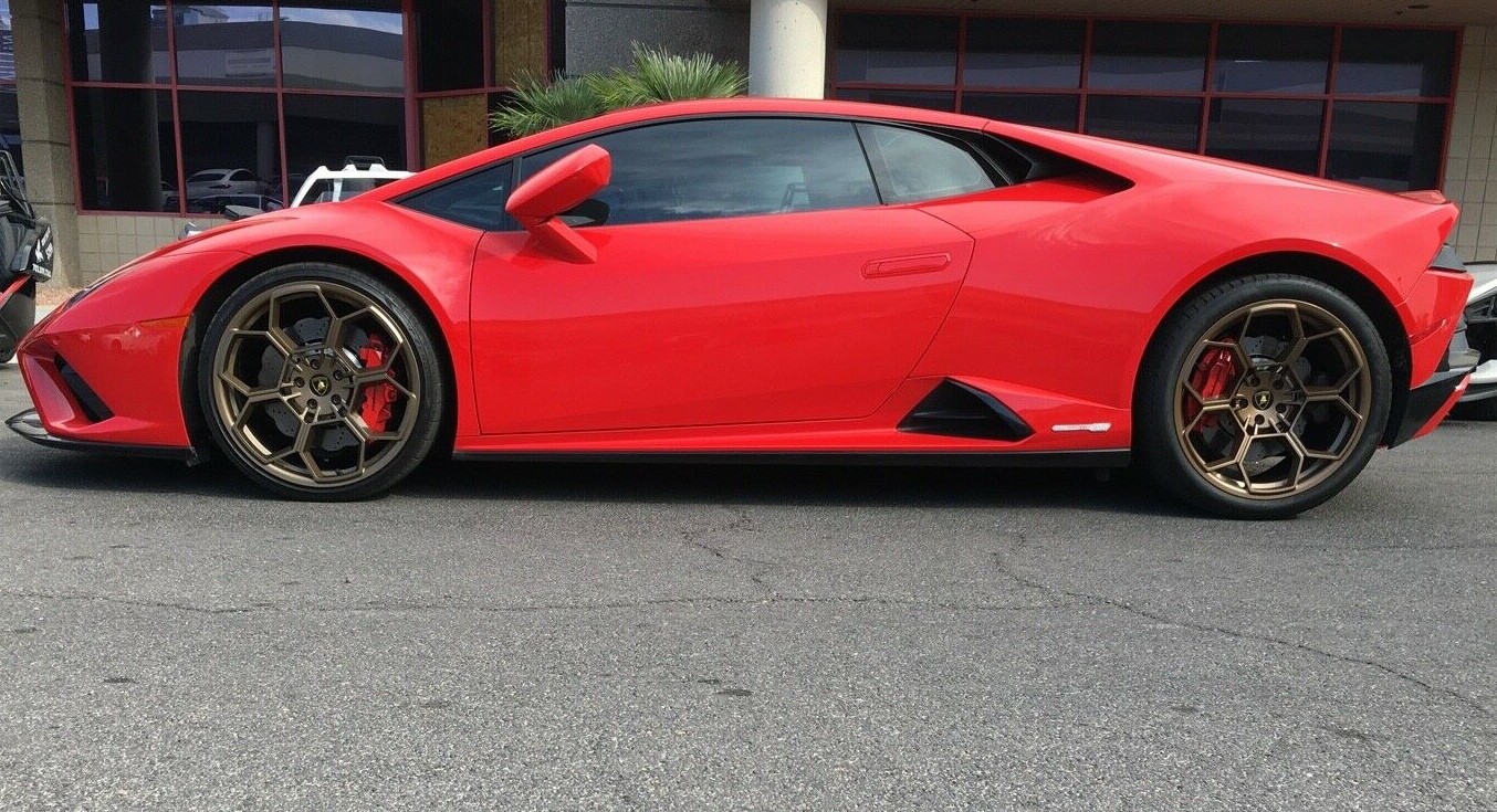 20" FORGED WHEELS RIMS LAMBORGHINI HURACAN EVO STO  NEW set of 4 tecnica!
