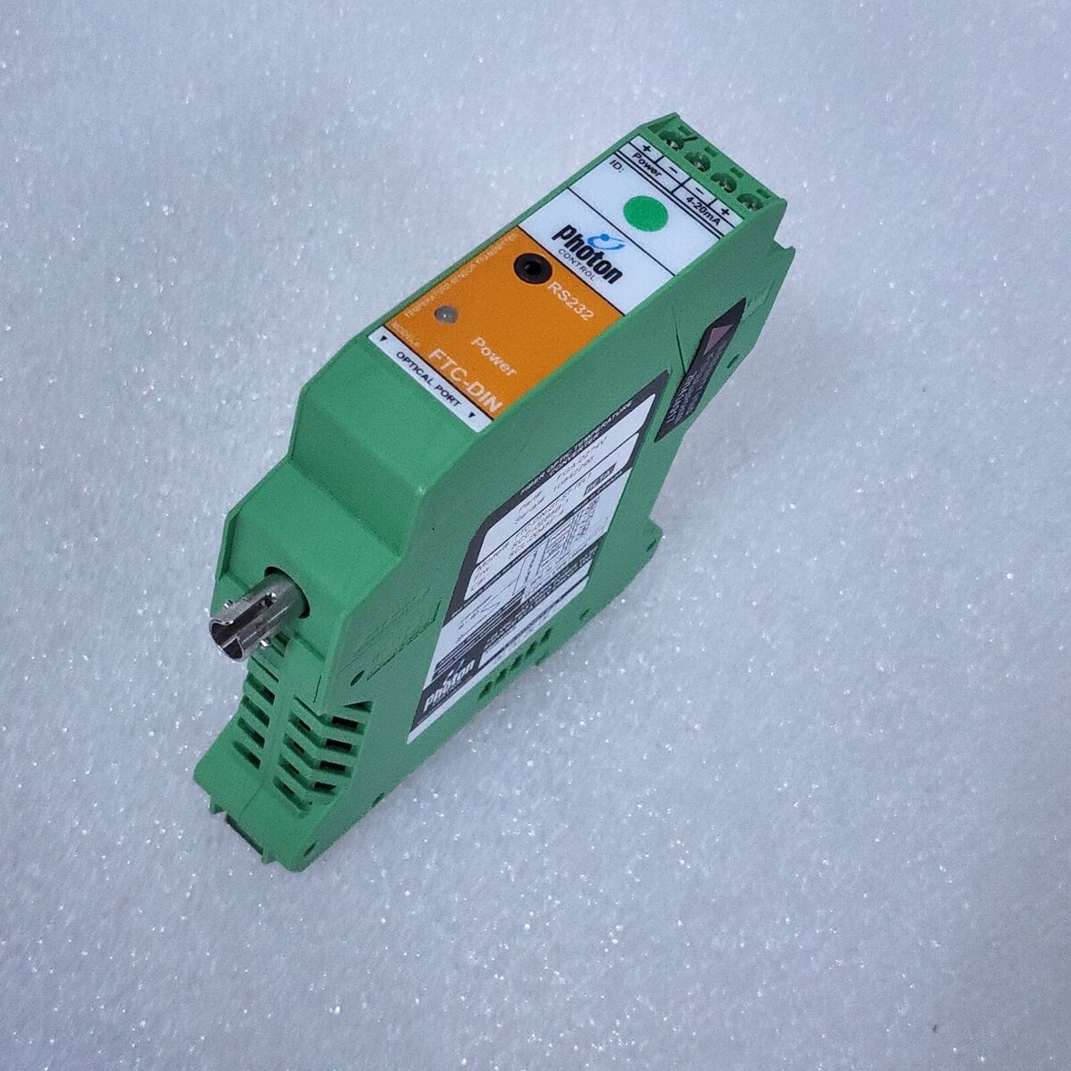 PHOTON CONTROL FTC-DIN-GT-ST-TEL1,FGA-0274V FIBER OPTIC PHOTON CONTROL FTC-DIN-GT-ST-TEL1,FGA-0274V FIBER OPTIC