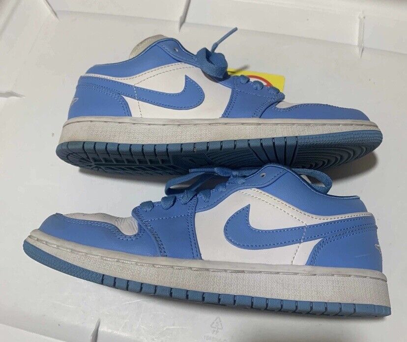 Recept udendørs Porto Nike Air Jordan 1 Low UNC University Blue Carolina AO9944 441 Men 5 Women  6.5 | eBay